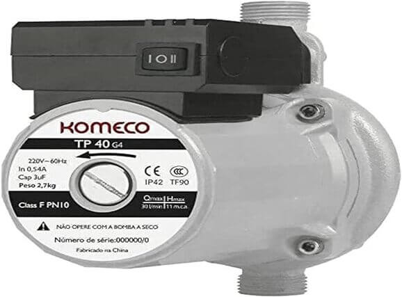 Pressurizador de &aacute;gua Komeco TP40 G4 220v